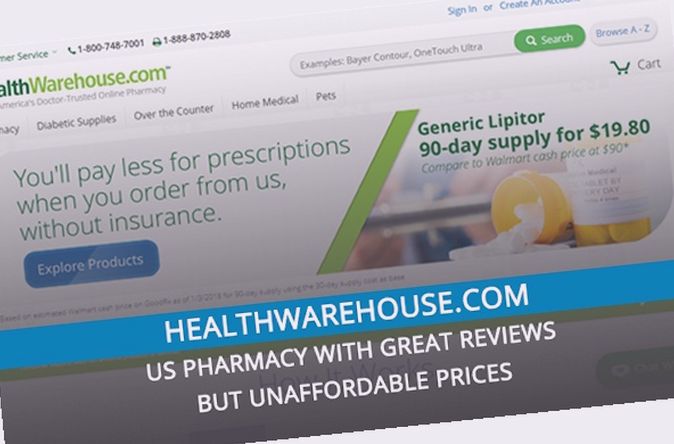 healthwarehouse reviews